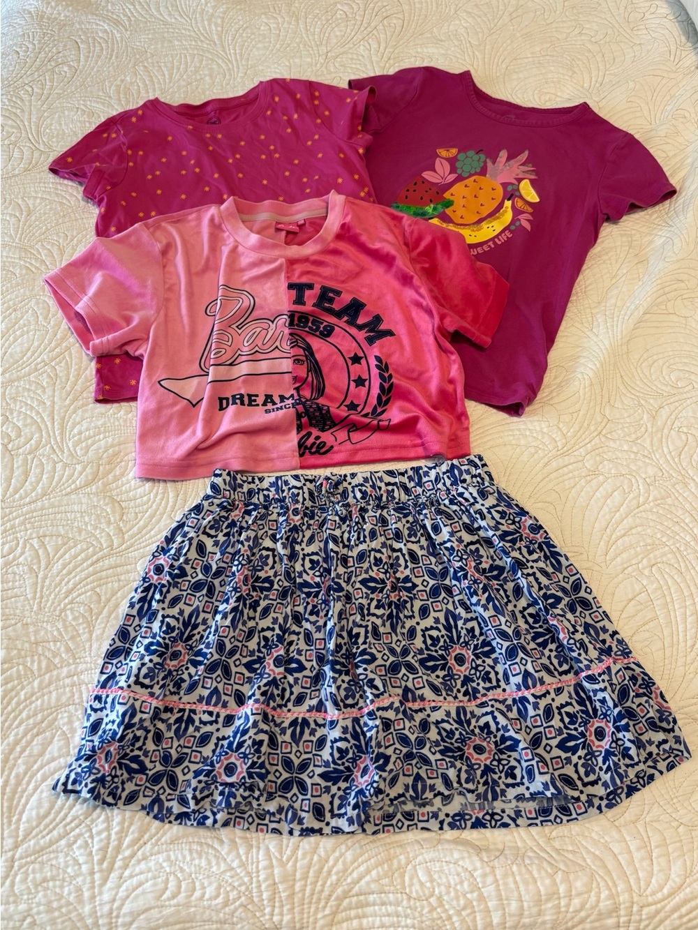 Pretty Classic Timeless Back to School Tops & Skirt